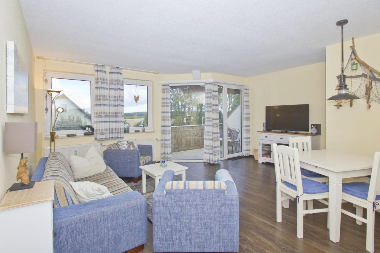 Strandnahe 2-Raum-Ferienwohnung Mit Balkon - Strandhaus Moenchgut Fewo 10 Lobbe Exterior foto